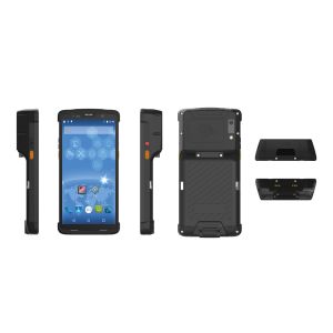 Bluetooth 4G Wireless HF Rfid Reader Handheld for 134.2Khz Modules with Display