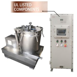 CBD Oil Hemp Oil Extraction Machine With Jacketed And Filter Bag For Drying