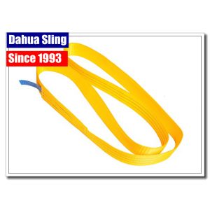 Eye And Eye 2 Ton Lifting Straps , Engine Lifting Straps 3000KG Working Load