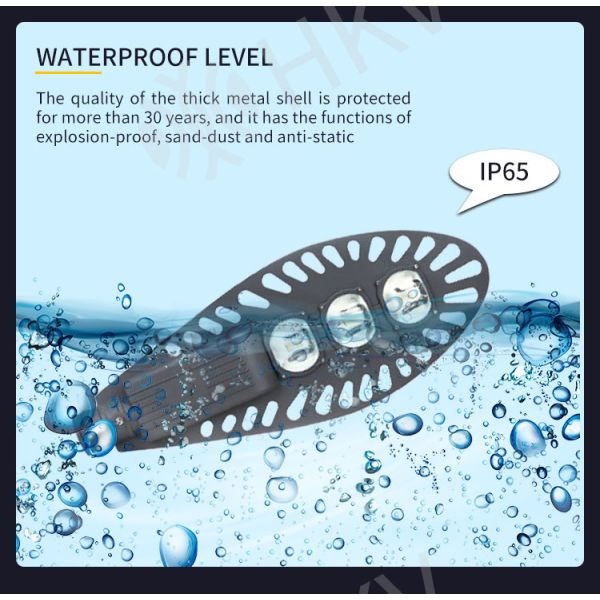 50W Waterproof LED Street Lights IP65 AC85-265V LED Garden Light