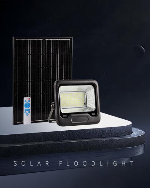 Quality Smart LED Solar Floodlight With Motion Sensor Dusk To Dawn For Garden Lighting wholesale