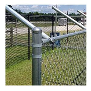 Customized Galvanized 10ft Chain Link Fence Wire Stock PVC Coated with Steel