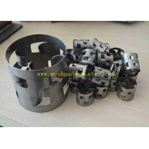 304 Pall Ring Metal Random Packing 76 × 76 × 1 Mm Custom Fabrication