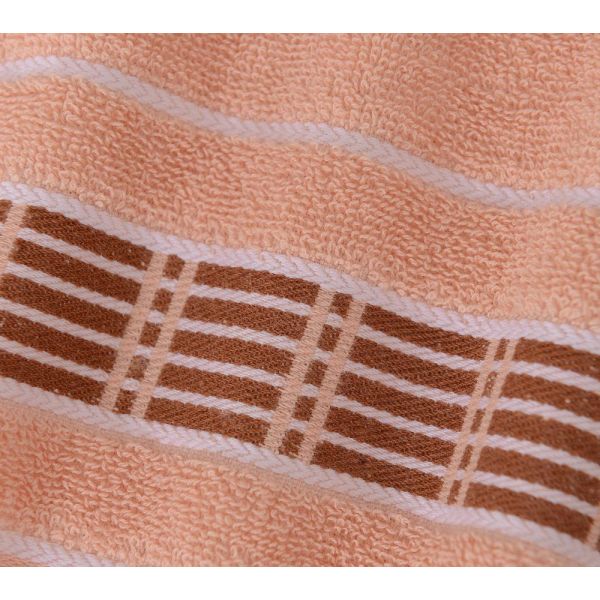Revolutionize Your Bath Experience with Our 70*140cm Bath Towel in Solid Color Stripes