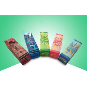 Shining Paper Packaging Boxes , Paper Box with Automativ-locking Bottom