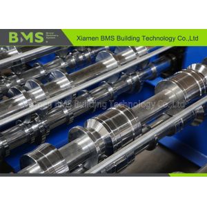 0.8mm Color Steel Roof Panel Machine With 5T Manual Decoiler