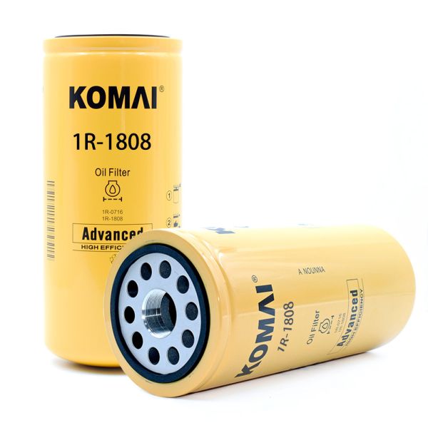 Quality KOMAI Oil Filter 1R0716 LF9691 2P-4005 LF3566 LF691 P55-4005 LF3374 C-5502 For Excavator 245 245B wholesale
