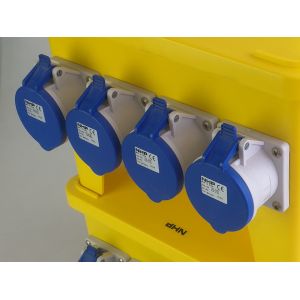 Weather Resistant Portable Power Distribution Board IK8 Mechanical Protection