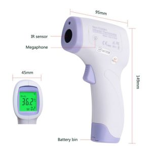 China Non Contact Medical Forehead Infrared Body Temperature Gun on sale