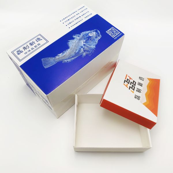 Quality Cold Adapt Corrugated Plastic Storage Boxes For Seafood wholesale