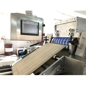 Tray Type Rotary Moulder Soft Biscuit Making Machine Siemens PLC Touch Screen