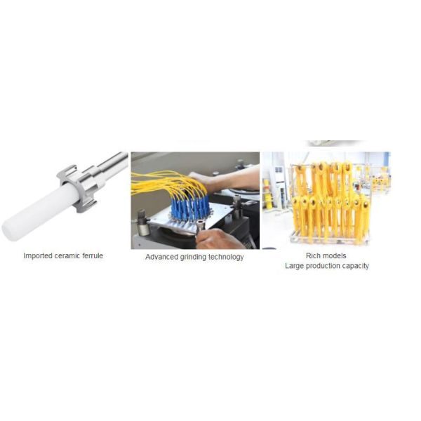 FTTH Low Loss Sc Upc Patch Cord Indoor Outdoor FTTH Fiber Optic Drop Cable