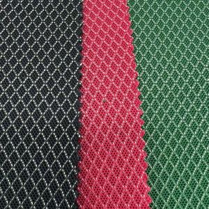 Sandwich Mesh Fabric Embedded Silver Wire 1.5mm Thick for Sneaker Tongue