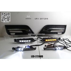 Honda UR-V URV DRL Car LED Daytime Running Light led driving lights