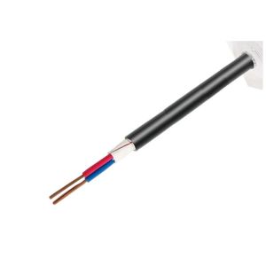 Stranded Copper Conductor Two Cores 1kV Pvc Jacket Cable / Pvc Insulated And