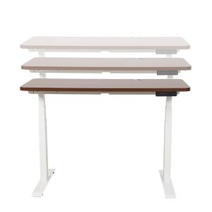 Outdoor Electric Height Adjustable Office Desk with Dual Motor and Lifting