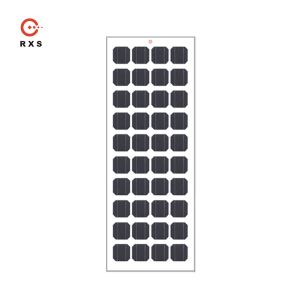 Bifacial Dual Glass Custom Solar Panels Transparent Photovoltaic Crystalline