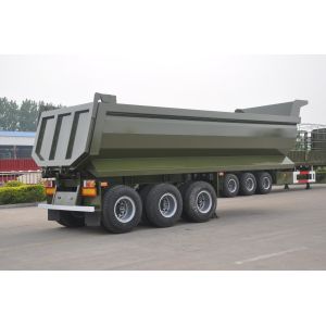3axle Dump Semi Trailer With Wheel Base 1310mm And Kingpin Jost At Best