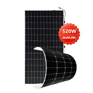 Highly SMF520J-12X12UW Flexible Solar Panel 430w 520w 545w 550w Waterproof and