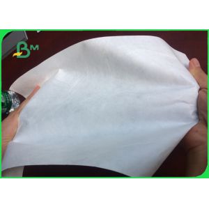 Eco Friendly Fabric Paper Roll Lightweight Uncoated Scratch Resistant