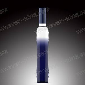Rubber Sealing Empty Cork Cap Vodka Glass Bottle