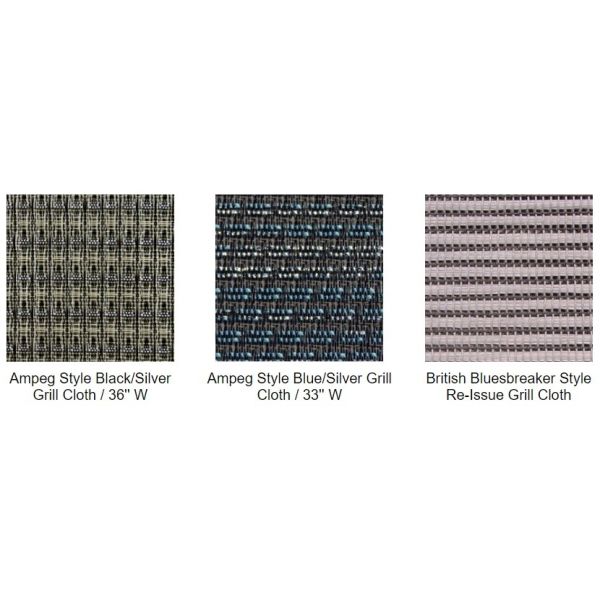 Cabinet Grill Cloth Brown/Beige with Gold Accent 59" Width Guitar AMP Cloth grill cloth fabric DIY repair speaker