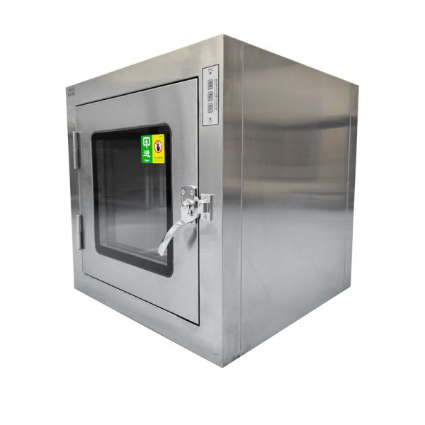201 Stainless Steel Pass Box | Convex Door & Mechanical Interlock | Industrial