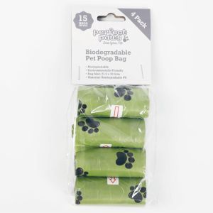 Outer Bag Packed Tie Handle Biodegradable Dog Waste Bags Earth Friendly