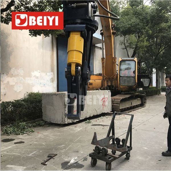 Quality BYDS650RT Double cylinder Hydraulic scrap metal shears for 20-30T excavator used/Demolition Attachments wholesale