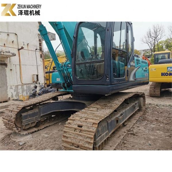 Original Design Used Kobelco SK 200 200-8 Blue Second Hand Excavator
