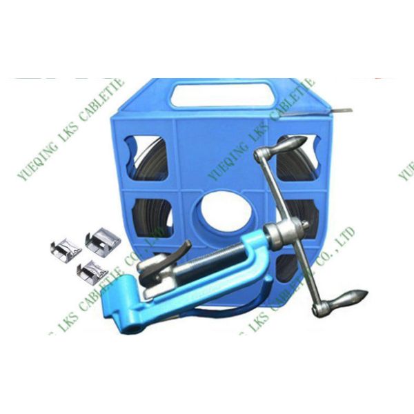 Quality Safe Handling Stainless Steel Banding Strap Deburred Edge For Hose Assemblies wholesale