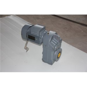 FS157 High Speed Helical Gear Reducer Motor Hollow Shaft Customized