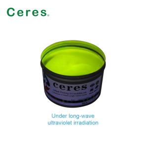 Cheap Offset / Screen / Flexo Printing Security Uv Invisible Ink For Documents Yellow Green Color for sale