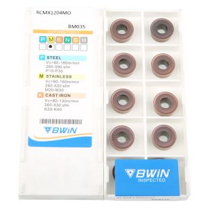 Rcmx 0803 Milling Carbide Insert Stainless Steel Round Milling Inserts