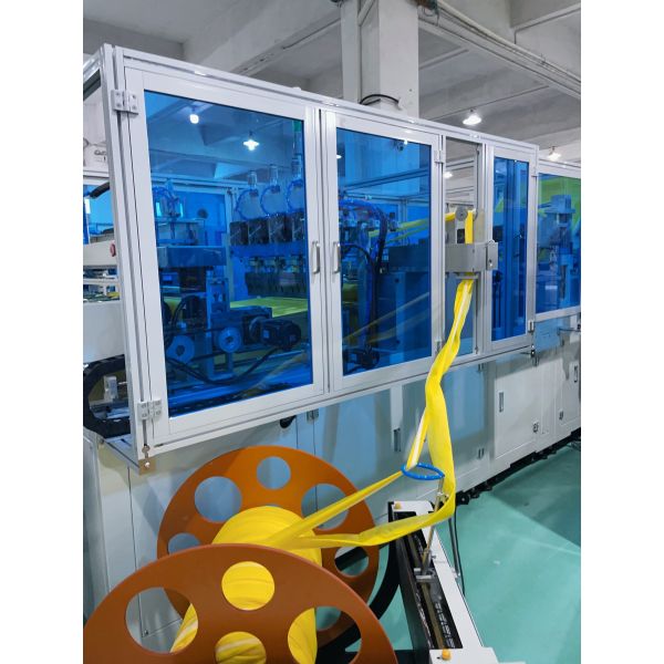 5-7M/Min Ultrasonic Trapezoidal Bag Machine That Can Make Rectangular Or