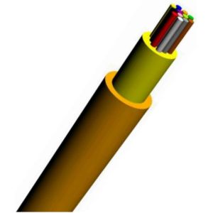 China MFC≤24f Micro Multi Indoor Optic Cable Φ250µM Colored Fiber Wrapped on sale