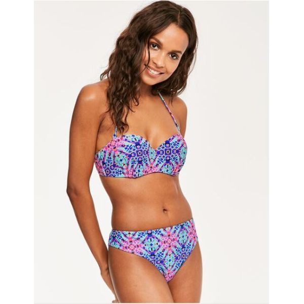 Quality Hawaii Diamond Underwired Bandeau Bikini Top B-D cup wholesale