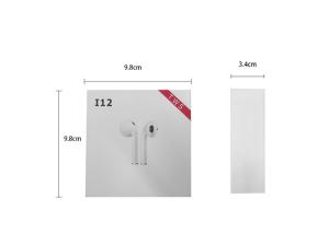 Cheap Auto Pairing I12 Tws Earpiece Wireless Bluetooth Earbuds With Charging Case for sale