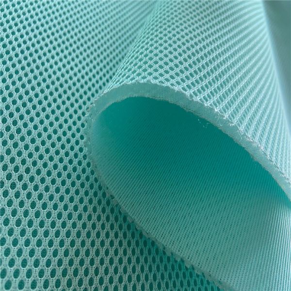 100% Polyester Thick Sandwich Mesh Fabric Recyclable 3D Mesh Textile for Home