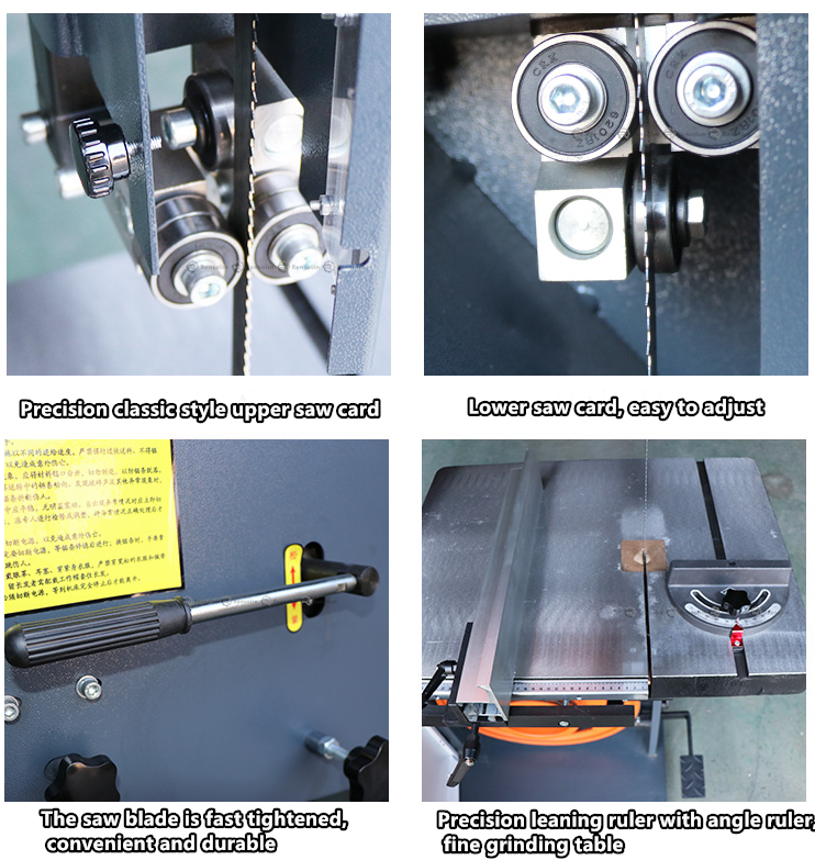720rpm Band Precision Panel Saw Machine Vertical Sawmill 3500mm