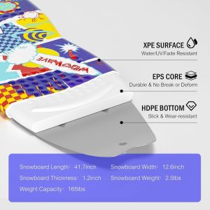 Waterproof Skiing Snowboarding Freestyle for Teens and Kids Bearing 165lbs Age