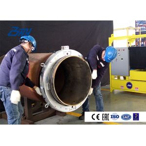 48" 60" Pipe Cutting And Beveling Machine Hydraulic Drive Portable Cold Cutters