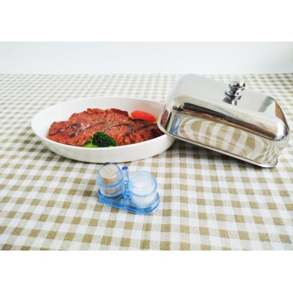 Disposable Plastic Seasoning Salt Pepper Shaker Set For Chicken Meat