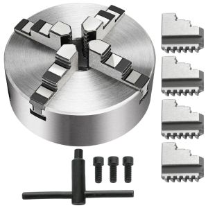 Cheap Manual Four Jaw Lathe Chuck Self Centering K12 130 mm for sale