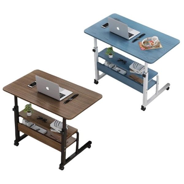 Multifunctional Home Office Furniture Wooden Lift Table with Height Adjustable