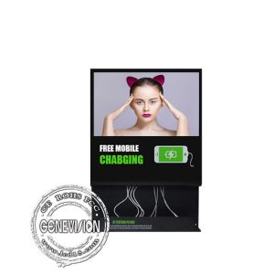 21.5 Inch Charging Station Advertising Player Wall Mount For Mobile Phone