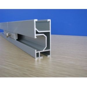 Clear Anodized Aluminum Profile Solar Roof Mounting Systems / Solar Panel