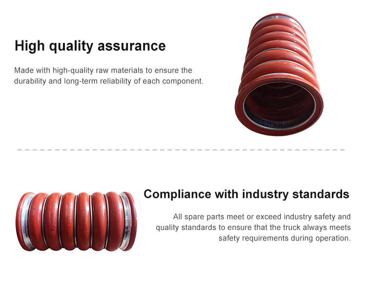 Intercooler Intake Hose WG9730530011 for Sinotruk HOWO