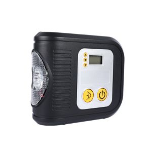 Portable Plastic Car Air Compressor Digital Display Dc12v Inflate Tire Pump With