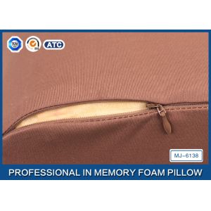 Molded Memory Foam Back Support Cushion , Visco Elastic Memory Foam Lumbar